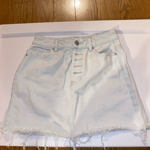 PacSun jean skirt